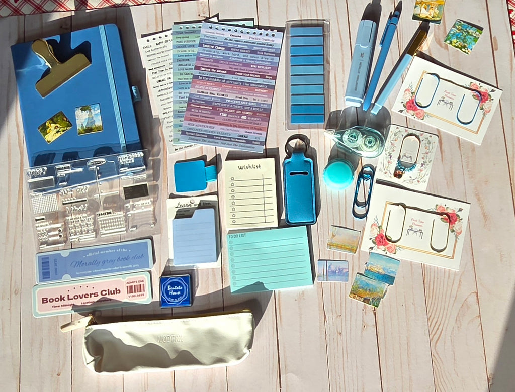 10 Piece Mystery Bundle, Bookish Surprise Box, Reader Gift, Self-Care Bundle, Stationary Items