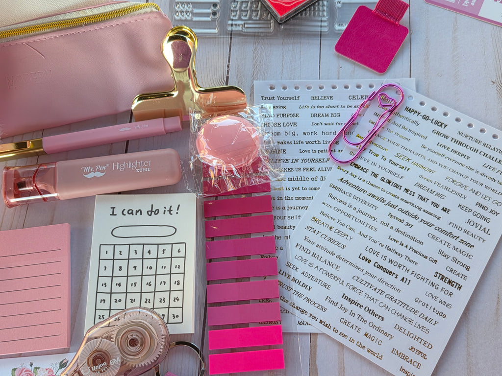 15 Piece Mystery Bundle, Bookish Surprise Box, Reader Gift, Self-Care Bundle, Stationary Items