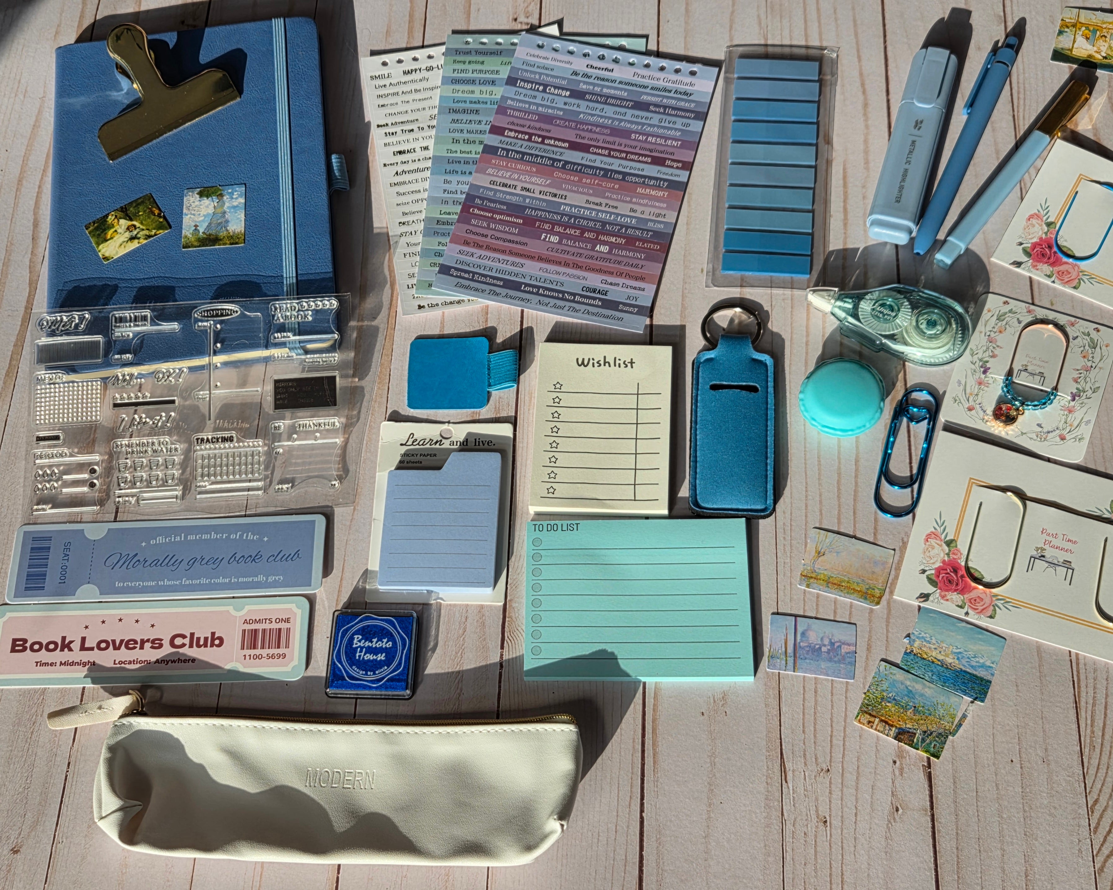 15 Piece Mystery Bundle, Bookish Surprise Box, Reader Gift, Self-Care Bundle, Stationary Items