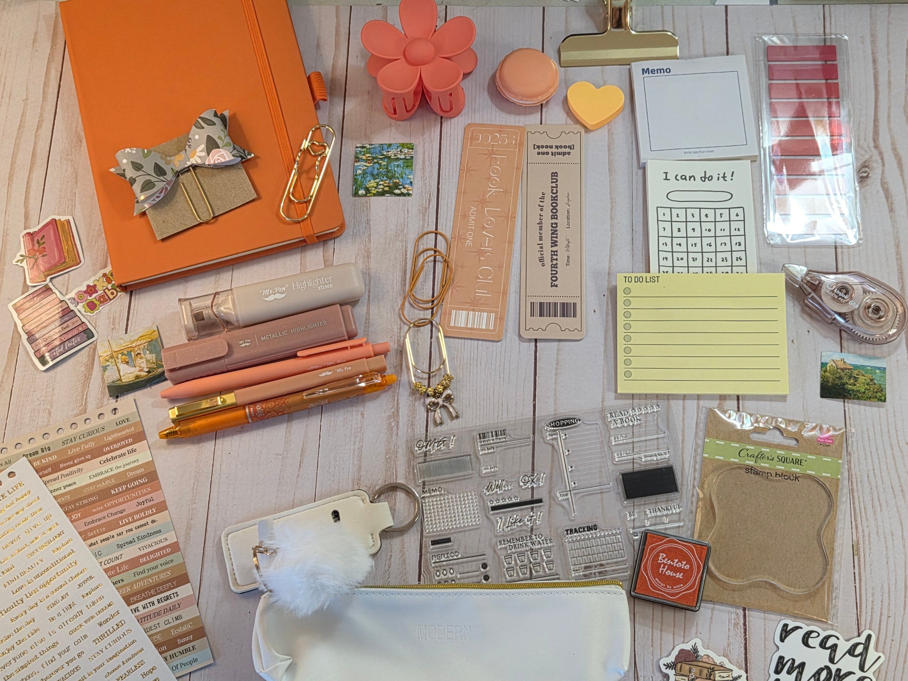 10 Piece Mystery Bundle, Bookish Surprise Box, Reader Gift, Self-Care Bundle, Stationary Items