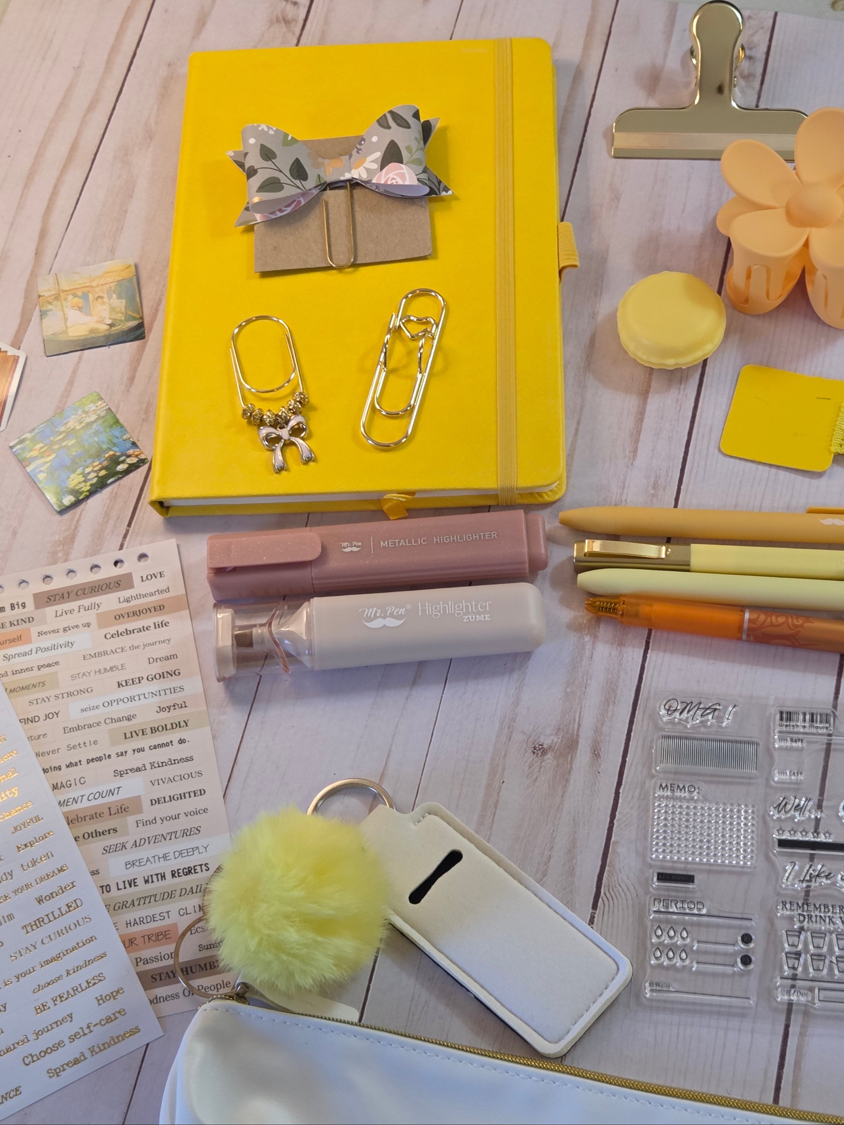 10 Piece Mystery Bundle, Bookish Surprise Box, Reader Gift, Self-Care Bundle, Stationary Items