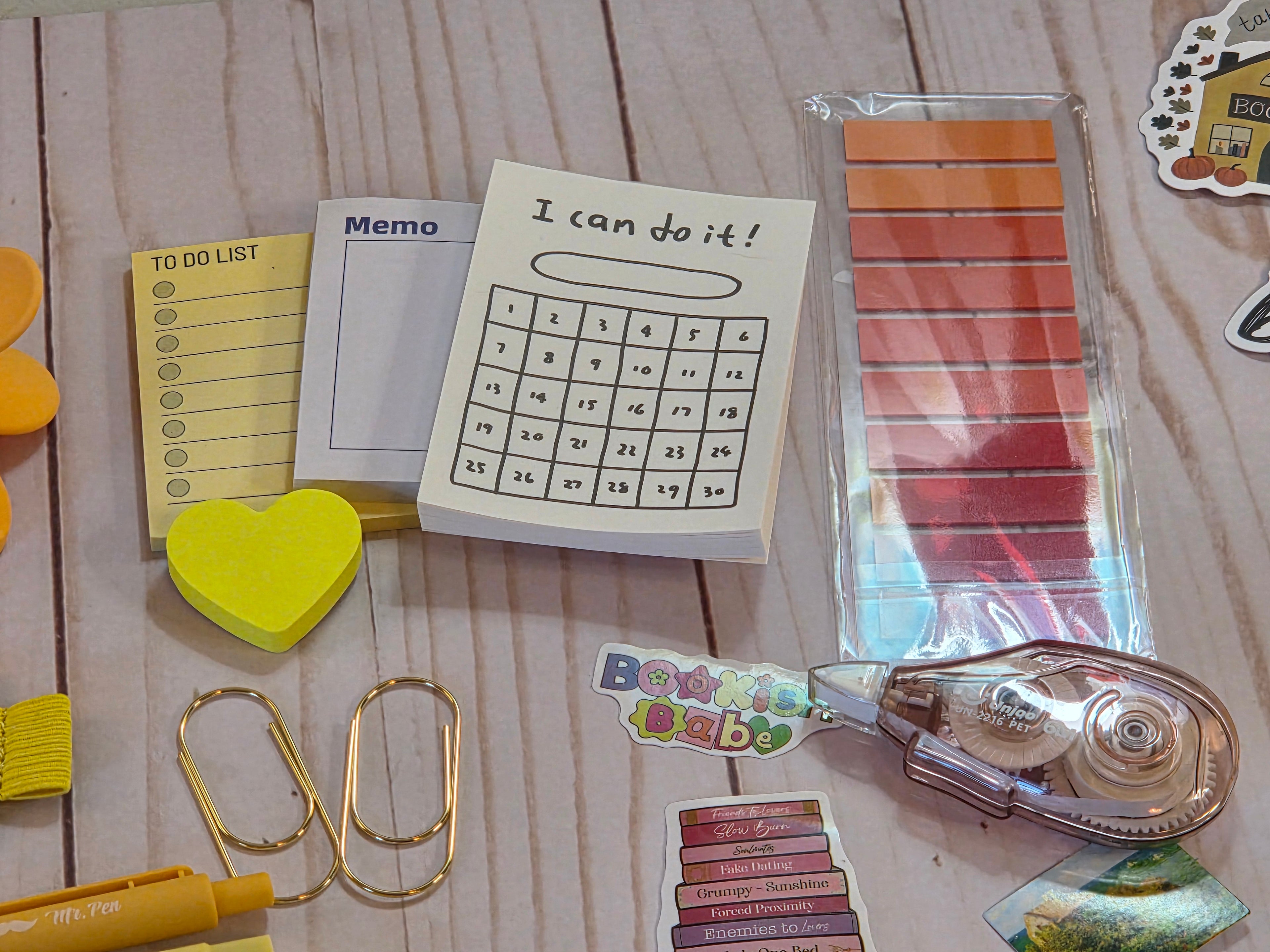 15 Piece Mystery Bundle, Bookish Surprise Box, Reader Gift, Self-Care Bundle, Stationary Items