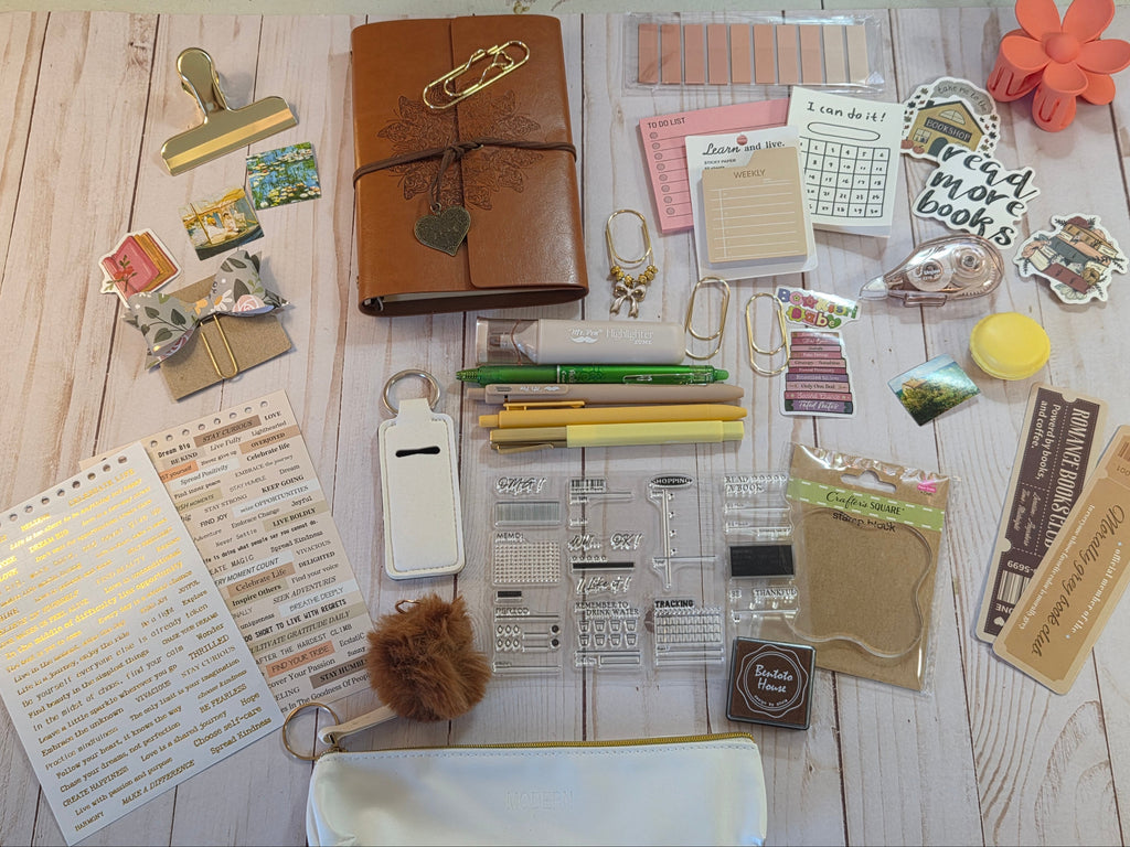 10 Piece Mystery Bundle, Bookish Surprise Box, Reader Gift, Self-Care Bundle, Stationary Items