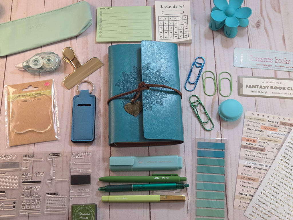 15 Piece Mystery Bundle, Bookish Surprise Box, Reader Gift, Self-Care Bundle, Stationary Items