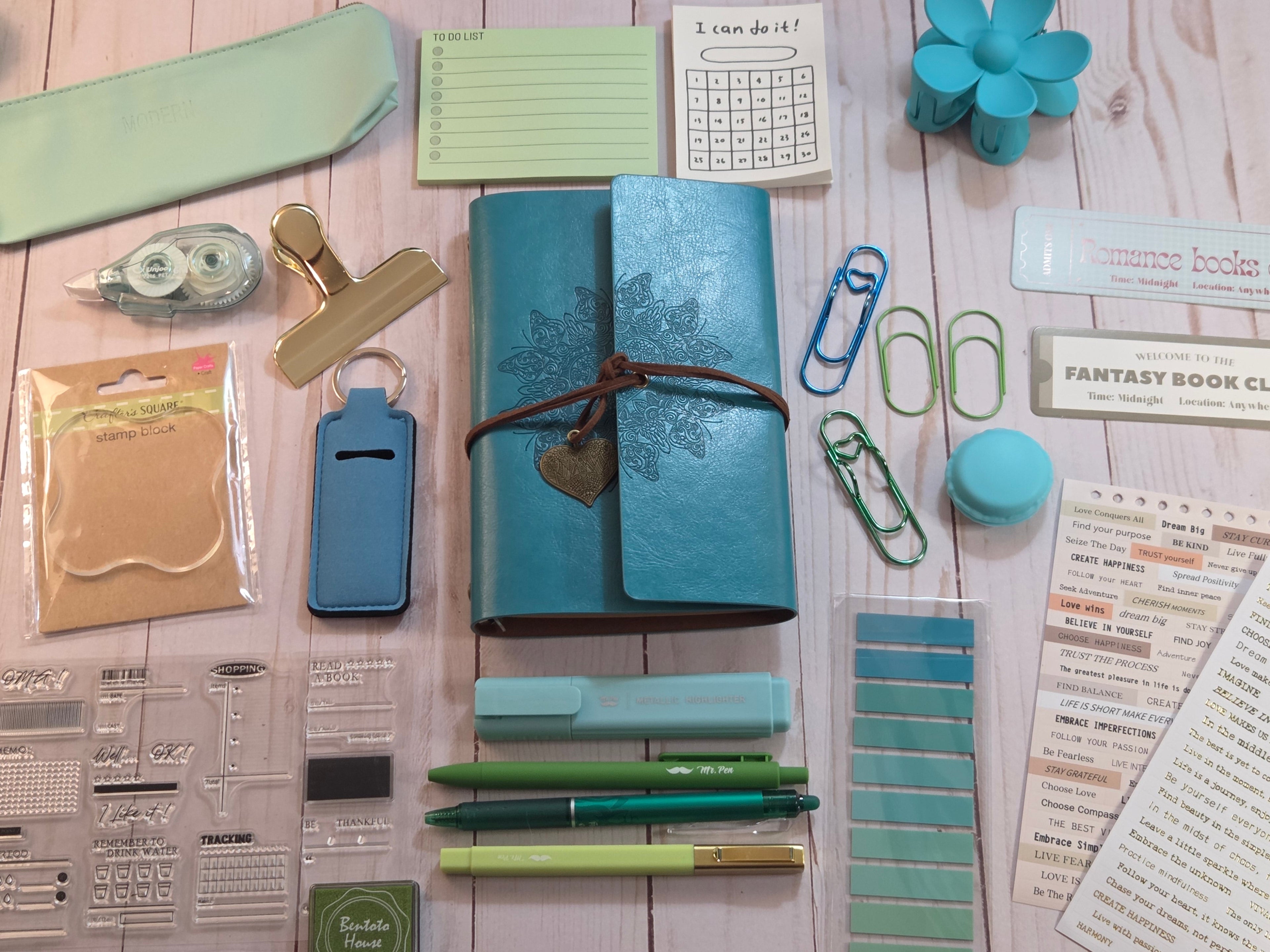 10 Piece Mystery Bundle, Bookish Surprise Box, Reader Gift, Self-Care Bundle, Stationary Items